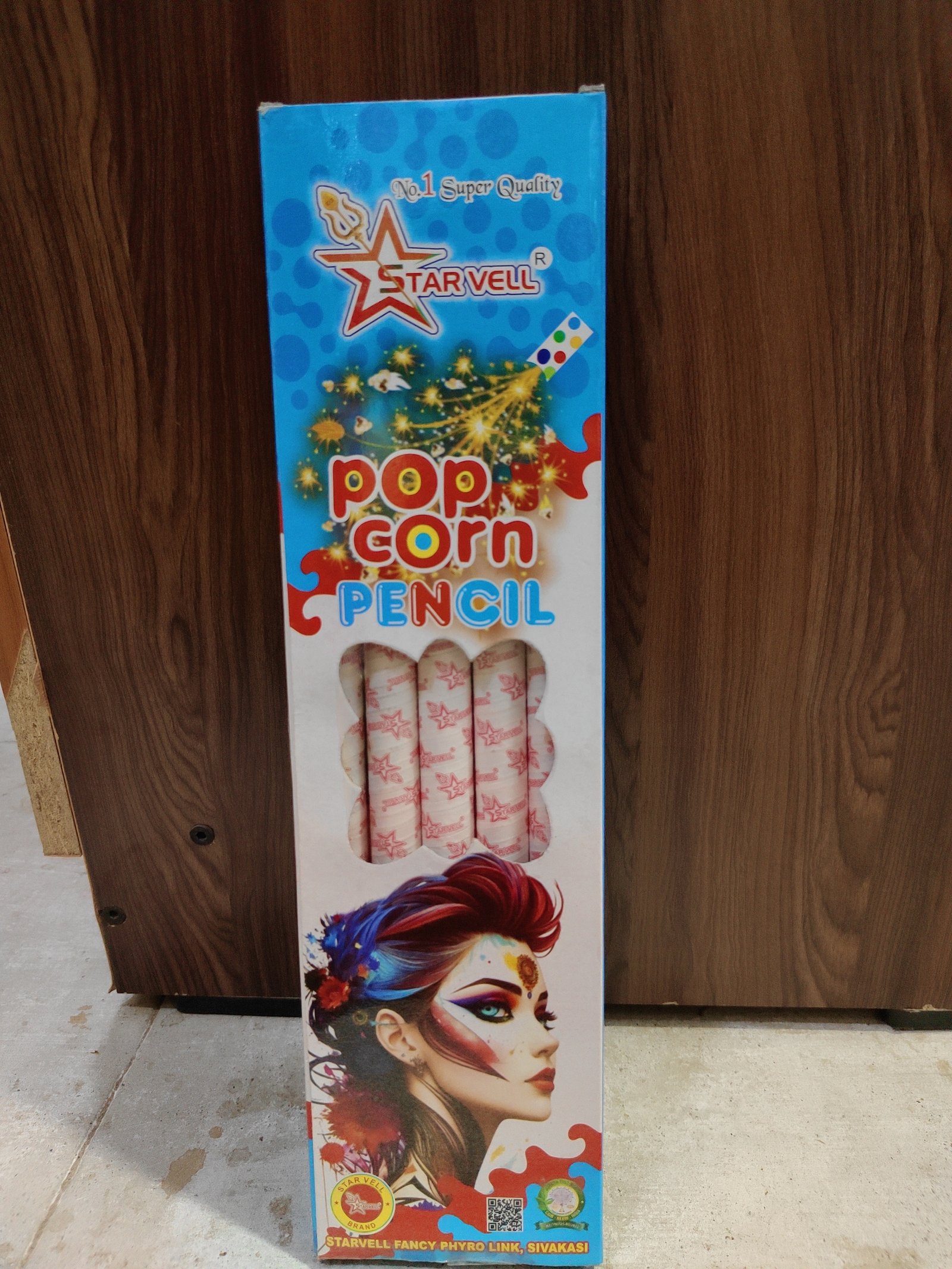 3 Pcs popcorn Spl Pencil